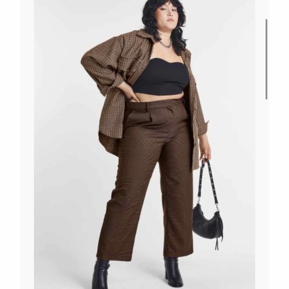 H&M Oversized Wool Blend Twill Shacket Size Large - Picture 5 of 14